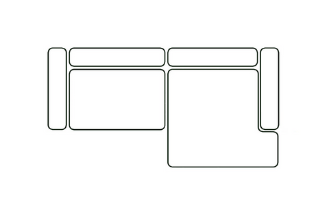 Right corner